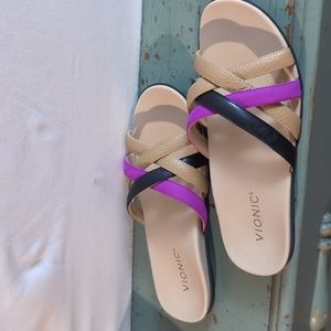 Vionic Dava Slide Sandals new